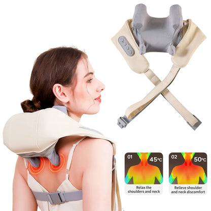 SHOULDRA: Wireless Electric Massager Air Compress Kneading Multifunctional Massager